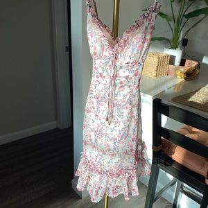 Angel Biba Pink Floral Dress